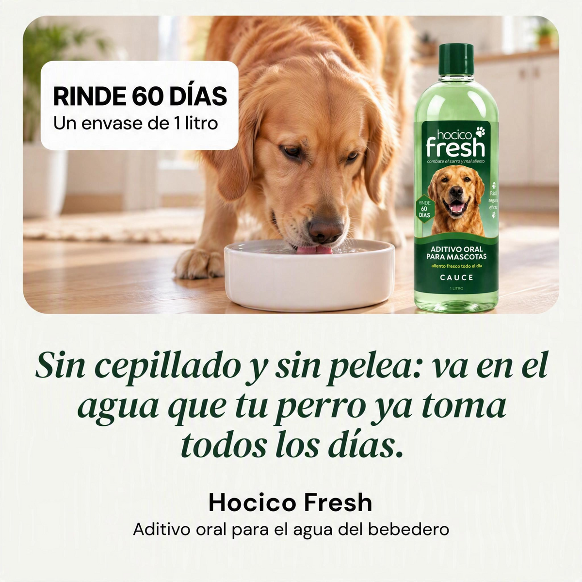 Hocico Fresh | Aditivo Oral para Perros