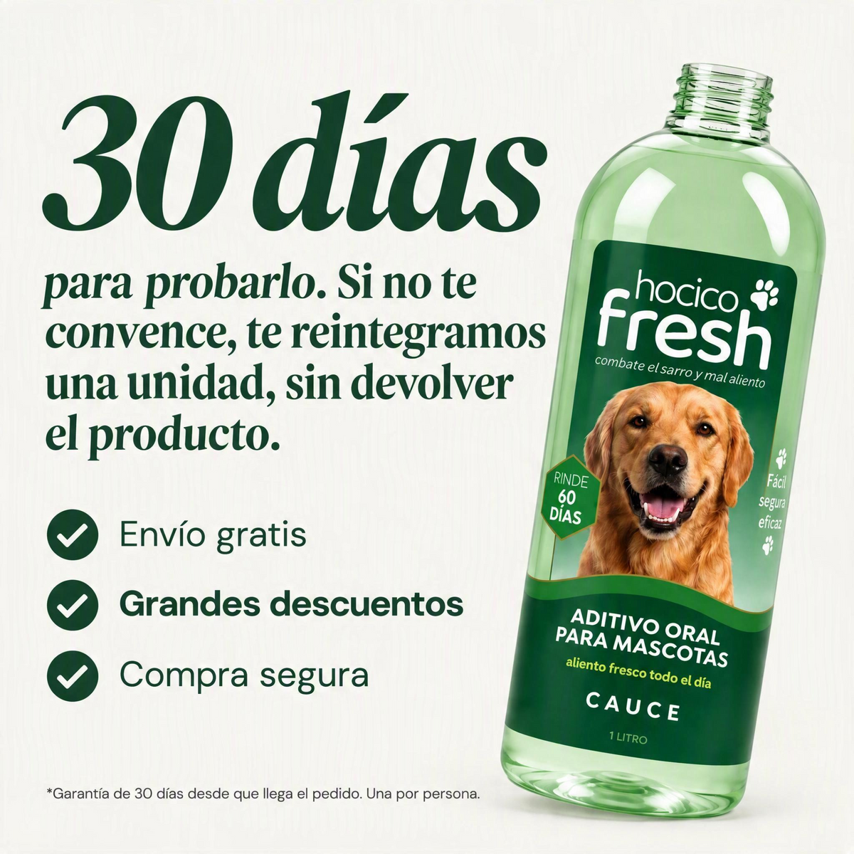 Hocico Fresh | Aditivo Oral para Perros